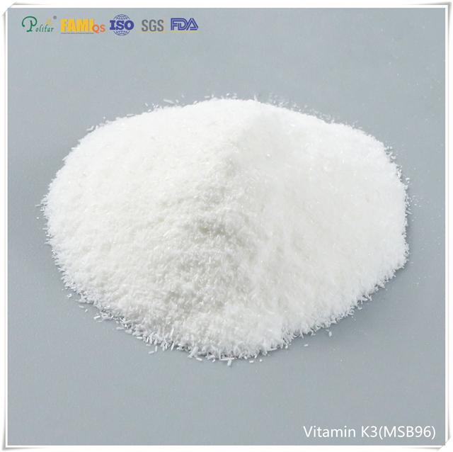 Thức ăn cấp Menadione Natri Bisulfite Vitamin K3 Bột MSB